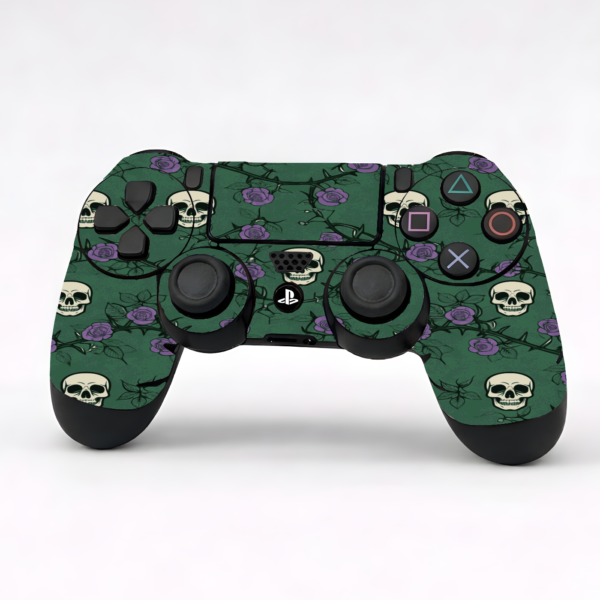 czaszki i mroczne róże